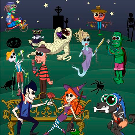 Персонаж для компьютерной игры или  для детского журнала