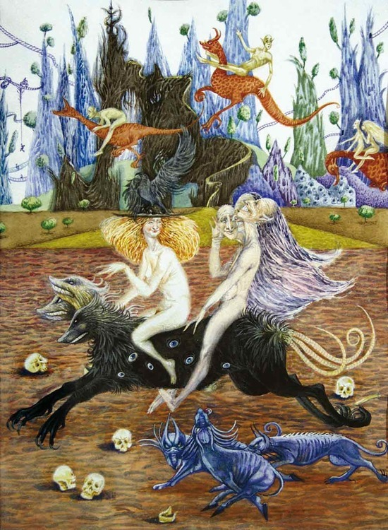 гуляние ведьм