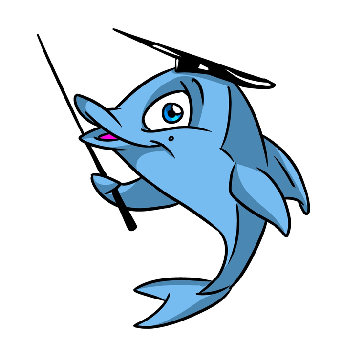 Ученый дельфин