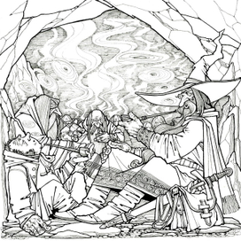 ПРИВАЛ В ПЕЩЕРЕ