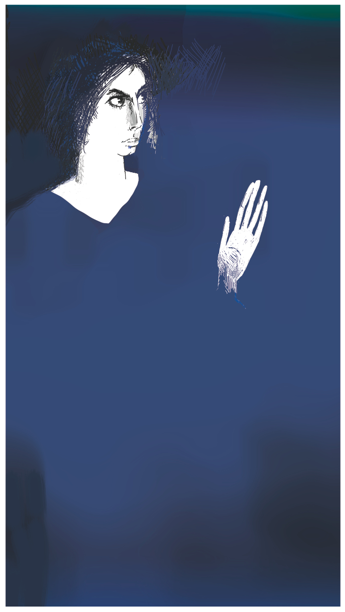 Портрет красивой девушки