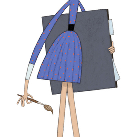 Девочка в берете