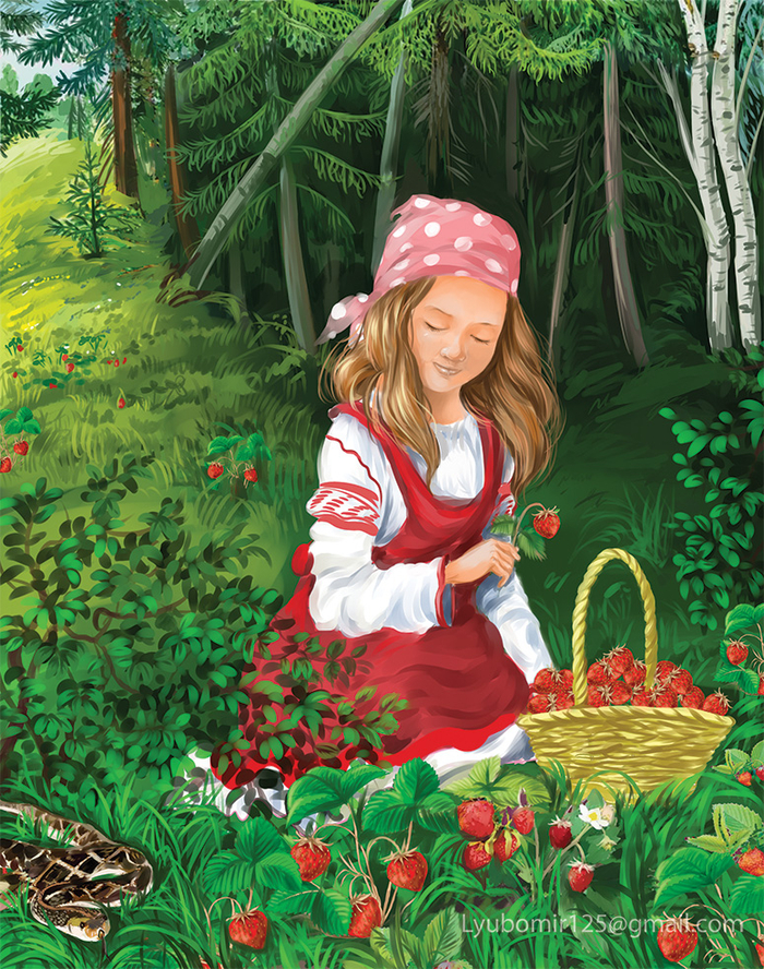 Иллюстрация к сказке Т. Эдел “ Приключения кота Батона”