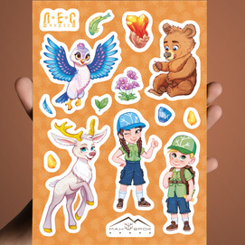 Стикерпак "Лес чудес"