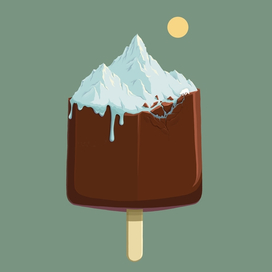 Белый мишка