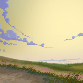 Фон для ан. сериала "Анфилада миров"