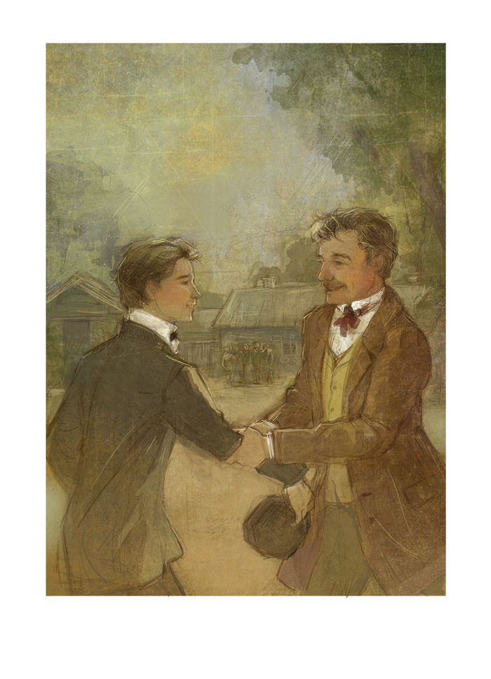 Встреча. "Село Степанчиково.."