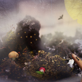 иллюстрация к сказкам Анны Никольской „Сиреневый лес“