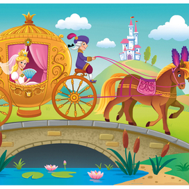 Карета. для пазлов