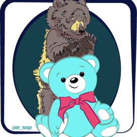 мимимишка гризли