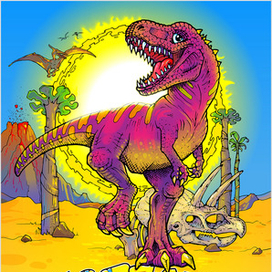 Обложка для книжки-раскраски