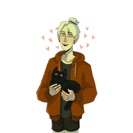 Вампир с котом