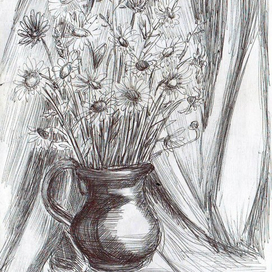 Букет ромашек