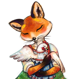 Лиса и Курочка