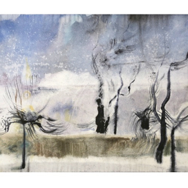 Вид из окна. Зима