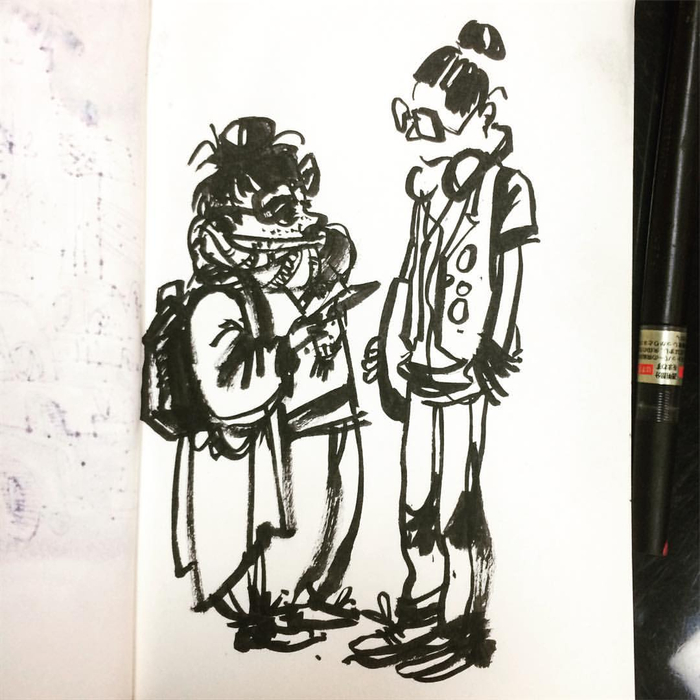 Посетители выставки