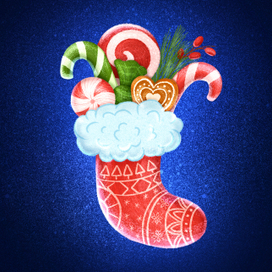 Сапожок Санты