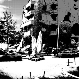 Первая страница комикса, над которым я работал