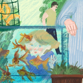 иллюстрации к одному из рассказов «Это кто у нас такой хороший?»