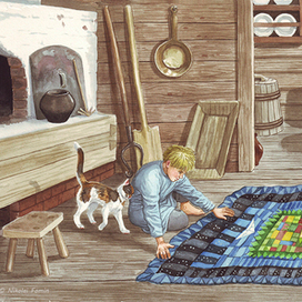 Бабушкино одеяло.