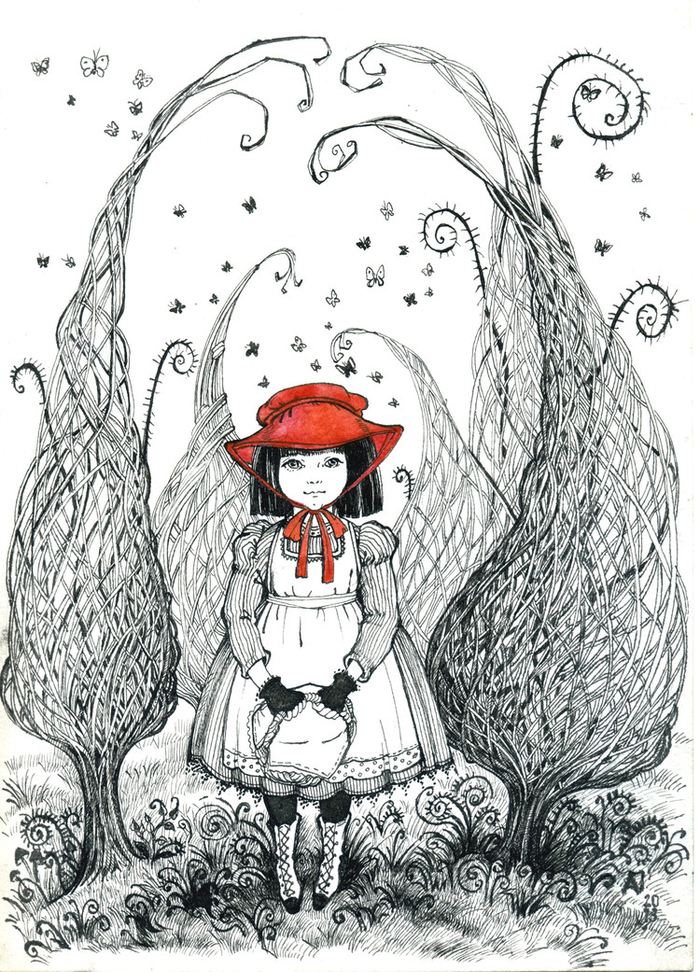 Красная шапочка.