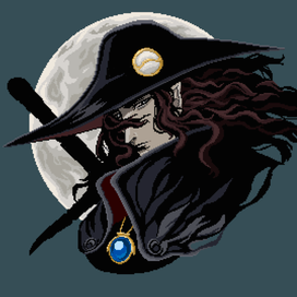 Pixel Art Vampire hunter D