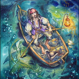 Тихая ночь, звездная ночь.