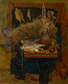 Натюрморт с рыбой