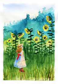 Подсолнухи