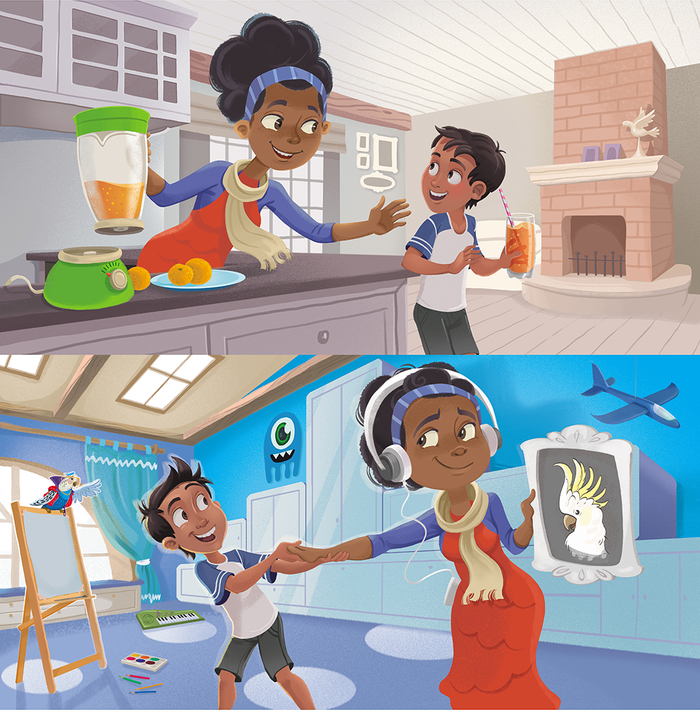 Детская книга про эмоции