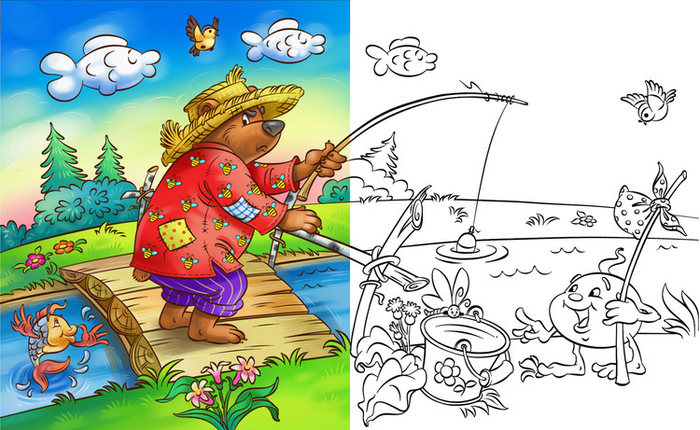 Колобок - медведь