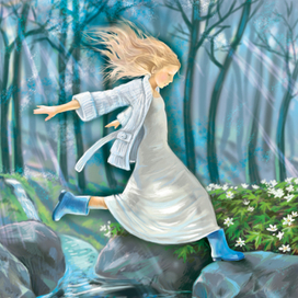 Ветреницы зацвели.