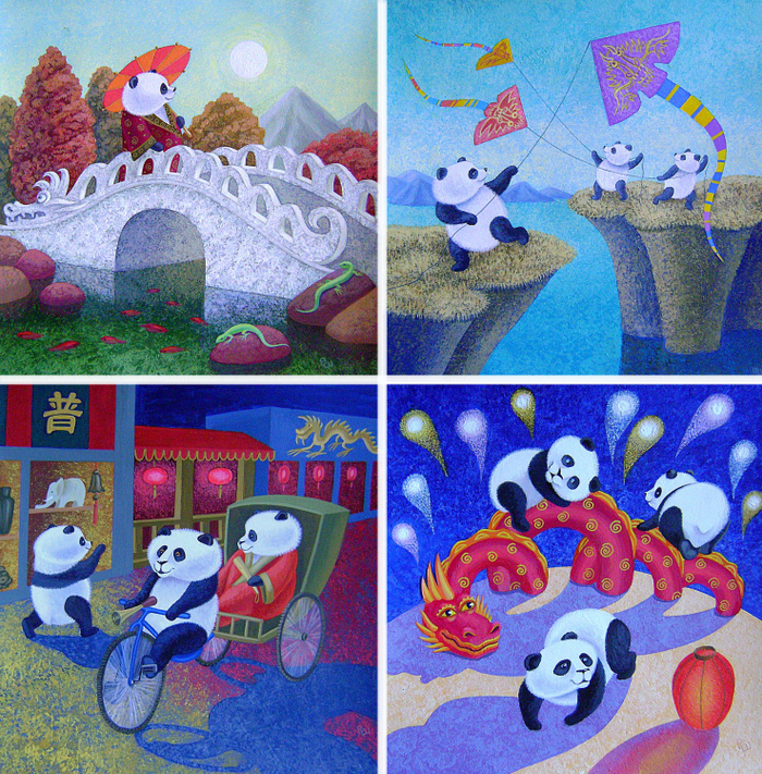 Календарь "Год дракона" сентябрь -- декабрь