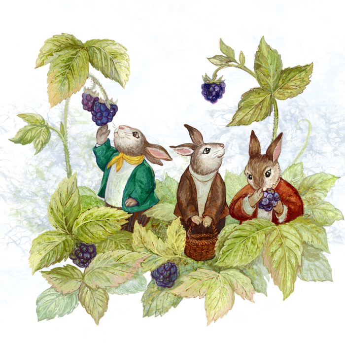 Братцы кролики в ежевике