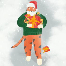 Зимний тигр