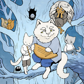 Коты-музыканты