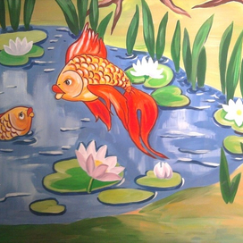 Детская по собственным эскизам.Киев. Жилой комплекс "Конык", д. Чапаевка