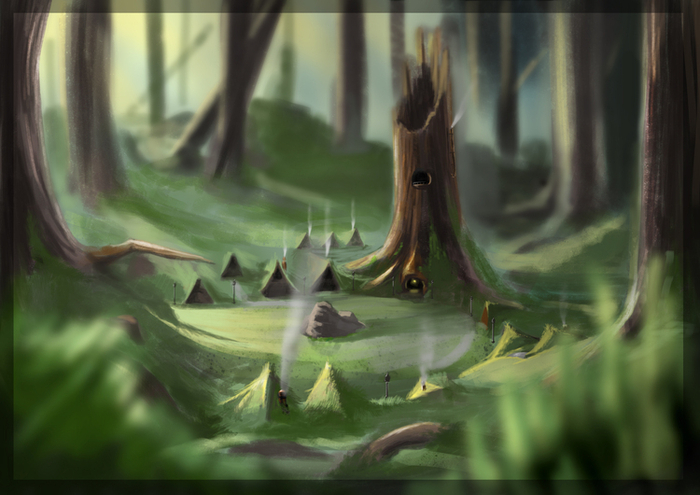 Mouse village concept design