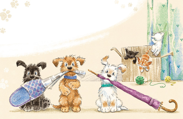 Собаки полезные, а котята...