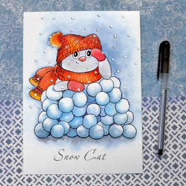 Снежный котик