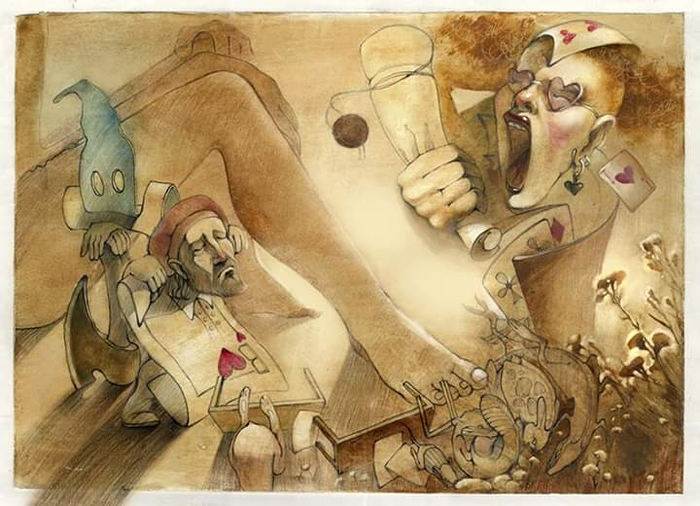 Червовая дама