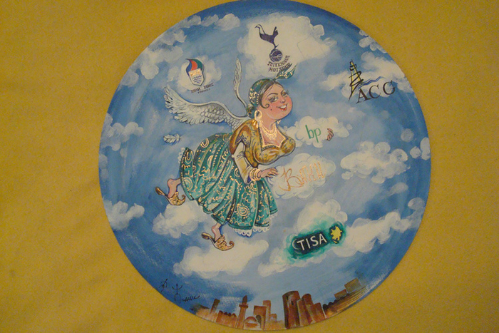 и ведь не только над Витебском     (восточная дама)