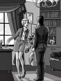 иллюстрация для какой-то страшилки Авторского Стиля