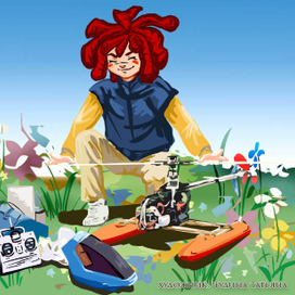 Иллюстрации для журнала "Ватага"