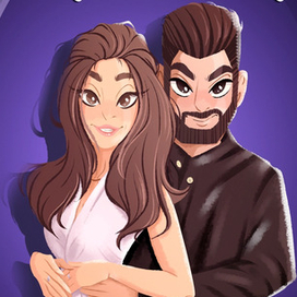 "Счастливая семейная пара"