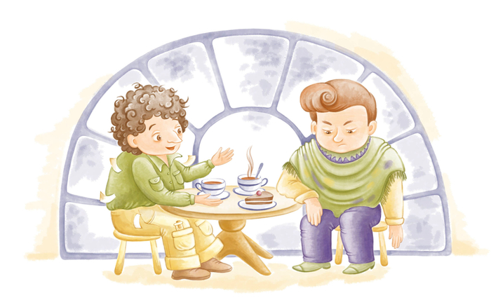 Для книги "Просонин и другие жители города", изд."Просвещение"