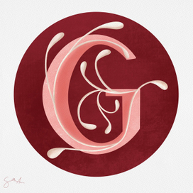 Monogram letter G