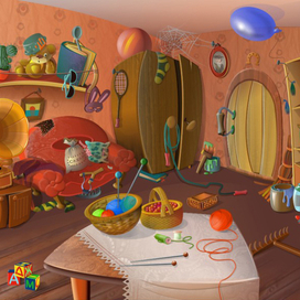 Комната Шапокляк 