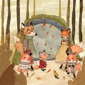 иллюстрация на облажку