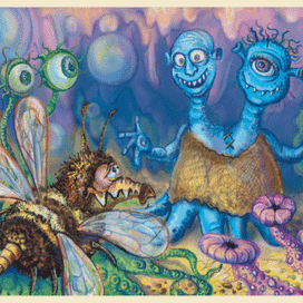 Двуголовастик и космическая пчела